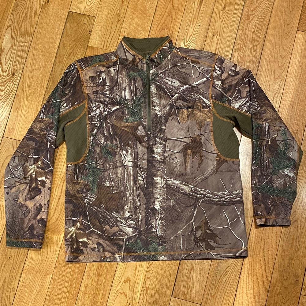 Remington Camo Long Sleeve Zip